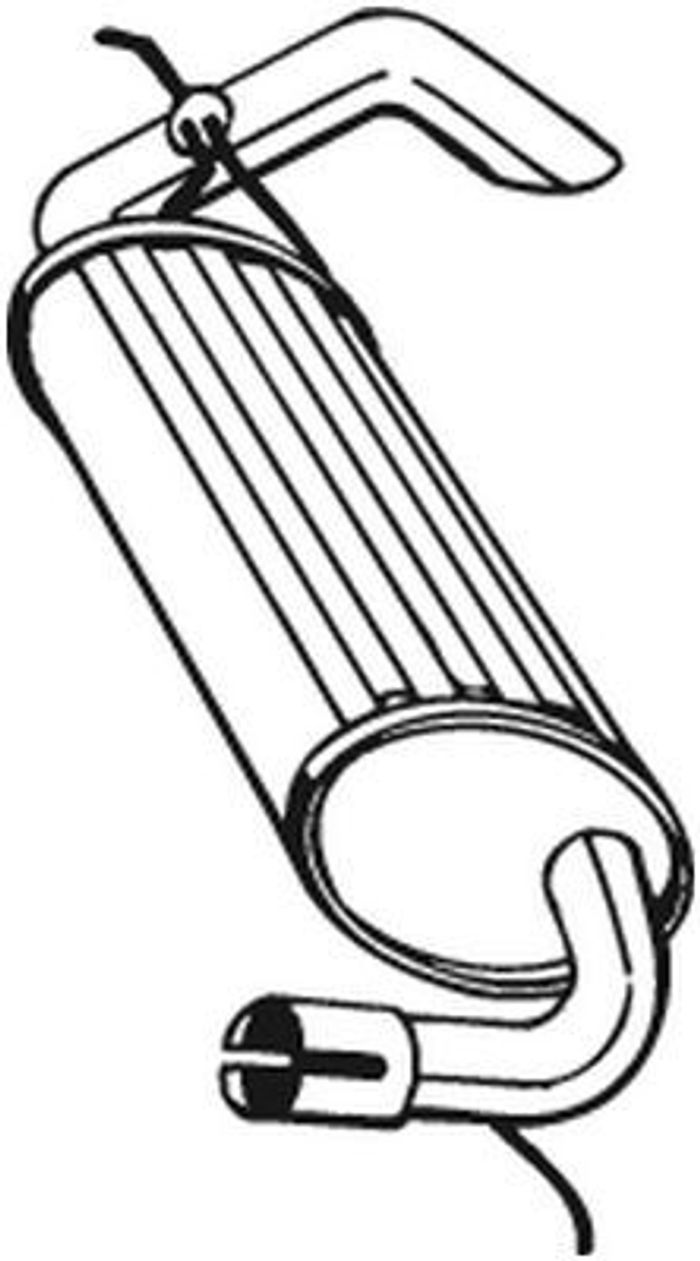 Endschalldämpfer