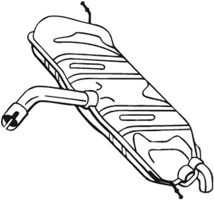 Endschalldämpfer