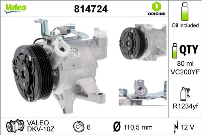 Kompressor, Klimaanlage