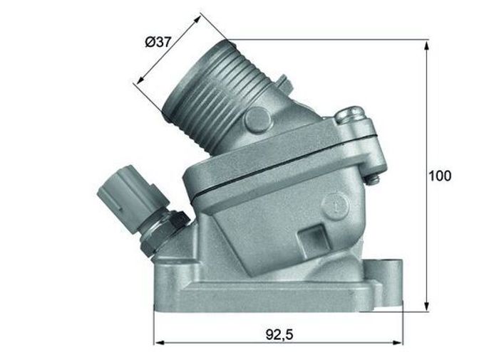 Thermostat, Kühlmittel