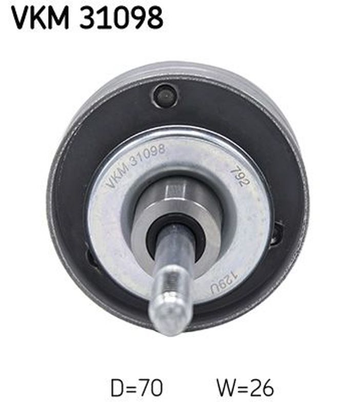 Umlenk-/Führungsrolle, Keilrippenriemen