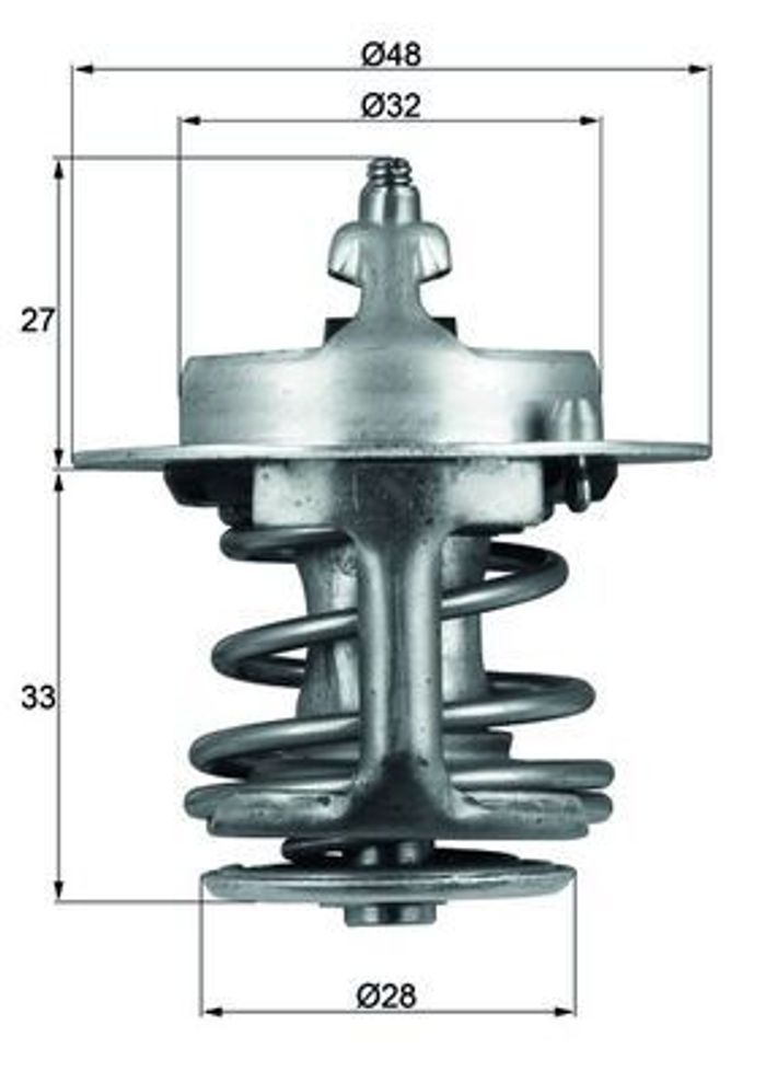 Thermostat, Kühlmittel