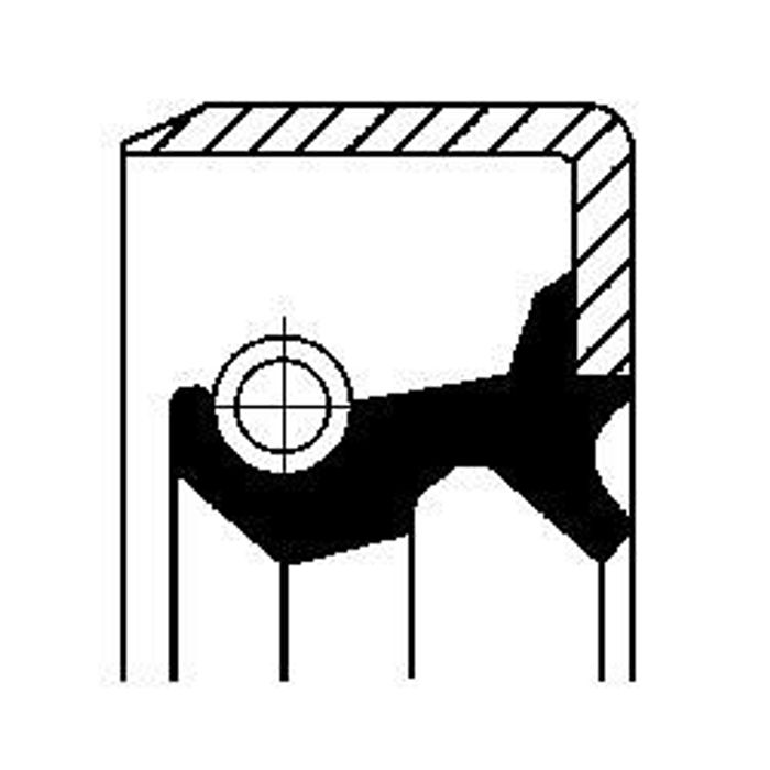 Wellendichtring, Radnabe