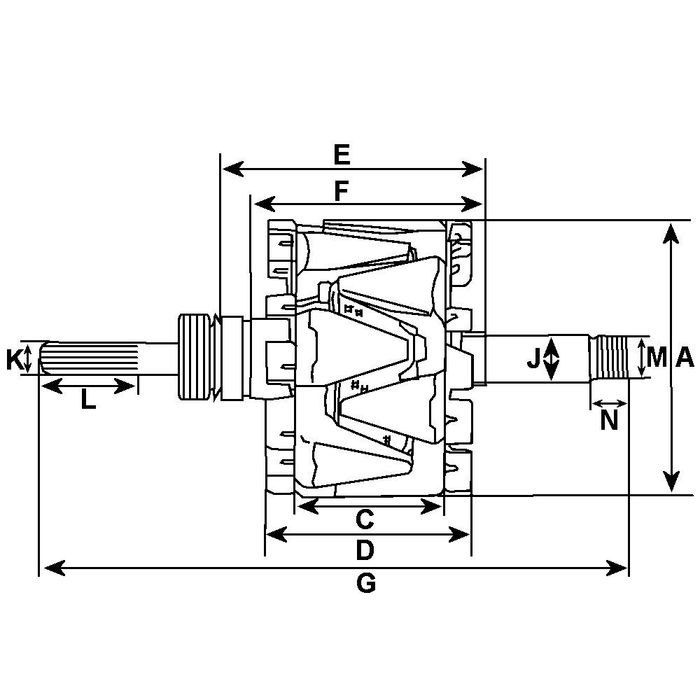 Läufer, Generator