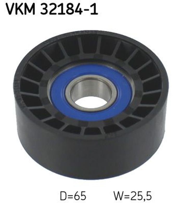Umlenk-/Führungsrolle, Keilrippenriemen
