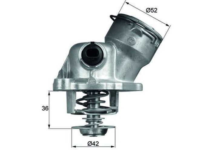 Thermostat, Kühlmittel
