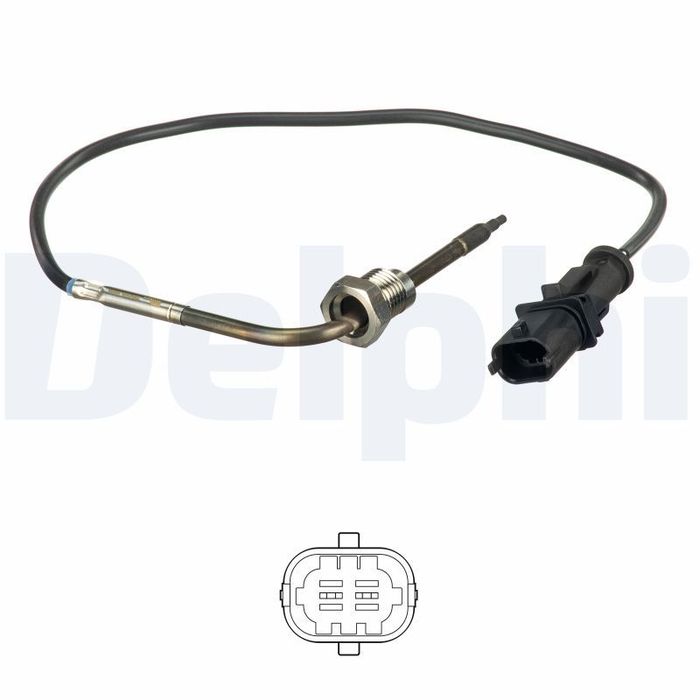 Sensor, Abgastemperatur