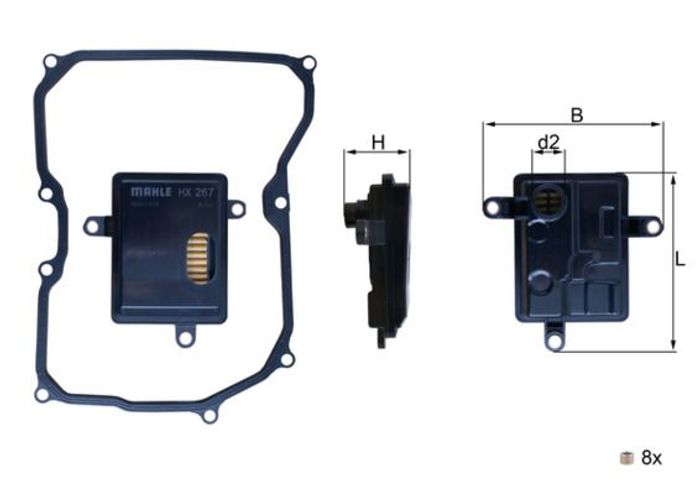 Hydraulikfilter, Automatikgetriebe