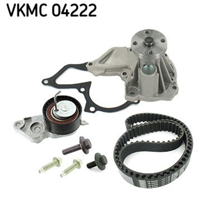 Ventilsteuerung Satz (Riemen + Rolle + Flüssigkeitspumpe) passt zu: VOLVO S40...
