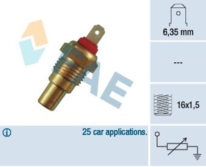 Sensor, Kühlmitteltemperatur