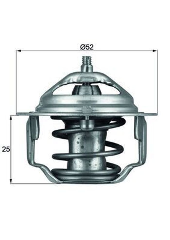 Thermostat, Kühlmittel