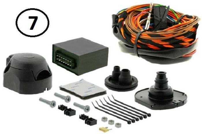 Elektrosatz, Anhängevorrichtung