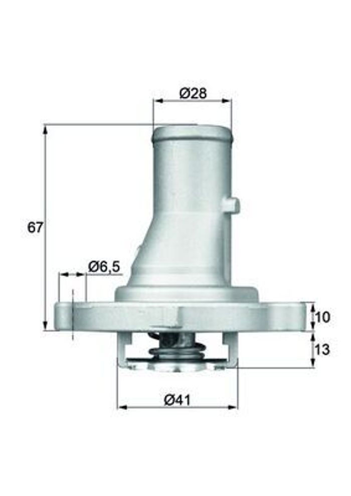 Thermostat, Kühlmittel