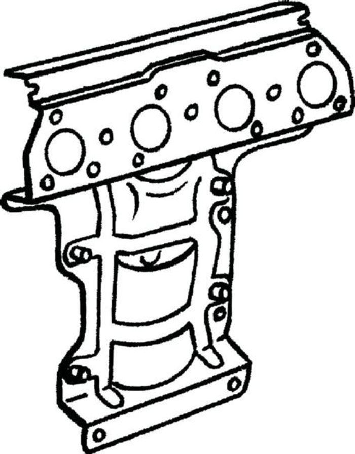 Dichtung, Abgasrohr