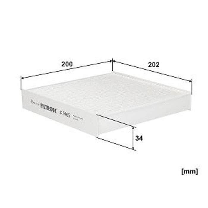 Filter, Innenraumluft