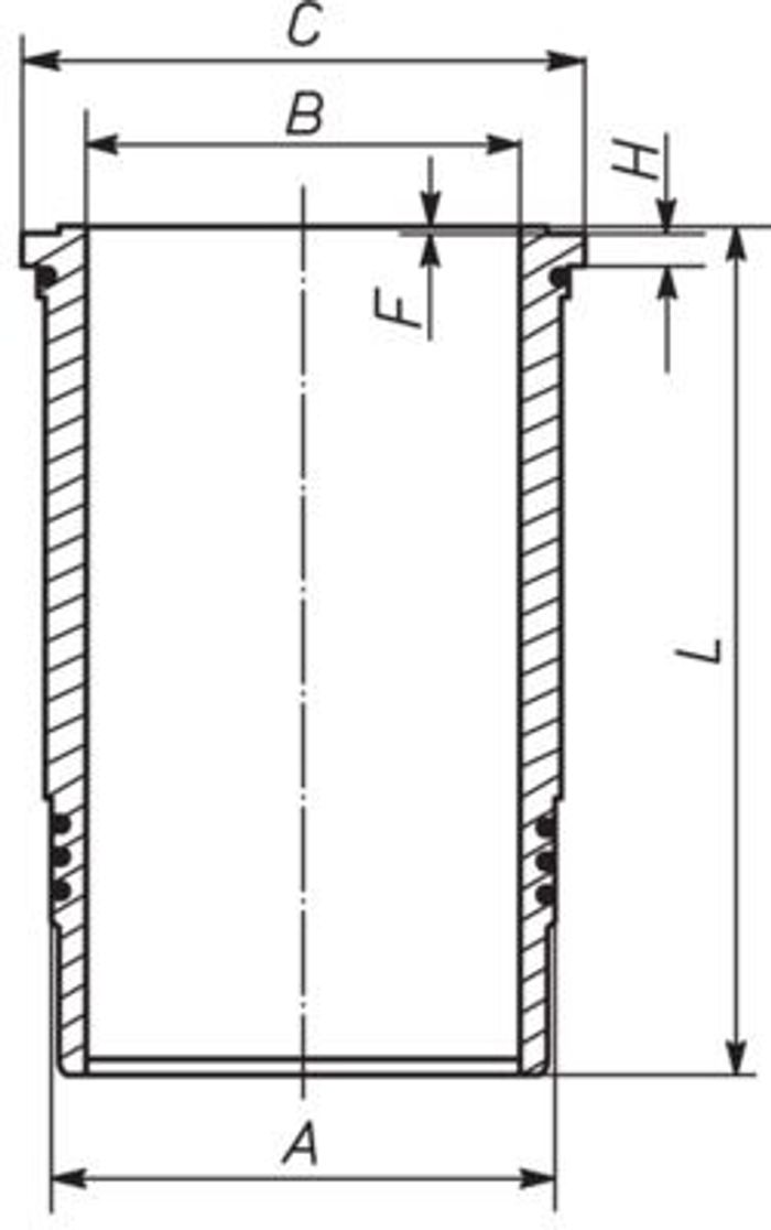 Zylinderlaufbuchse