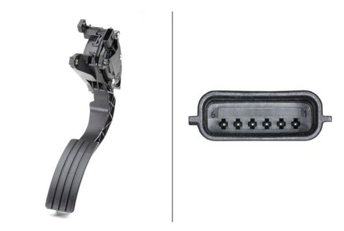 Sensor, Fahrpedalstellung