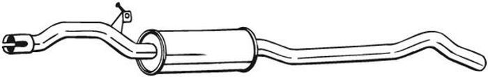 Mittelschalldämpfer