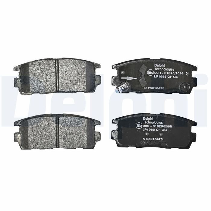 Bremsbelagsatz hinten , passt zu: CHEVROLET CAPTIVA, EQUINOX; HYUNDAI TERRACA...