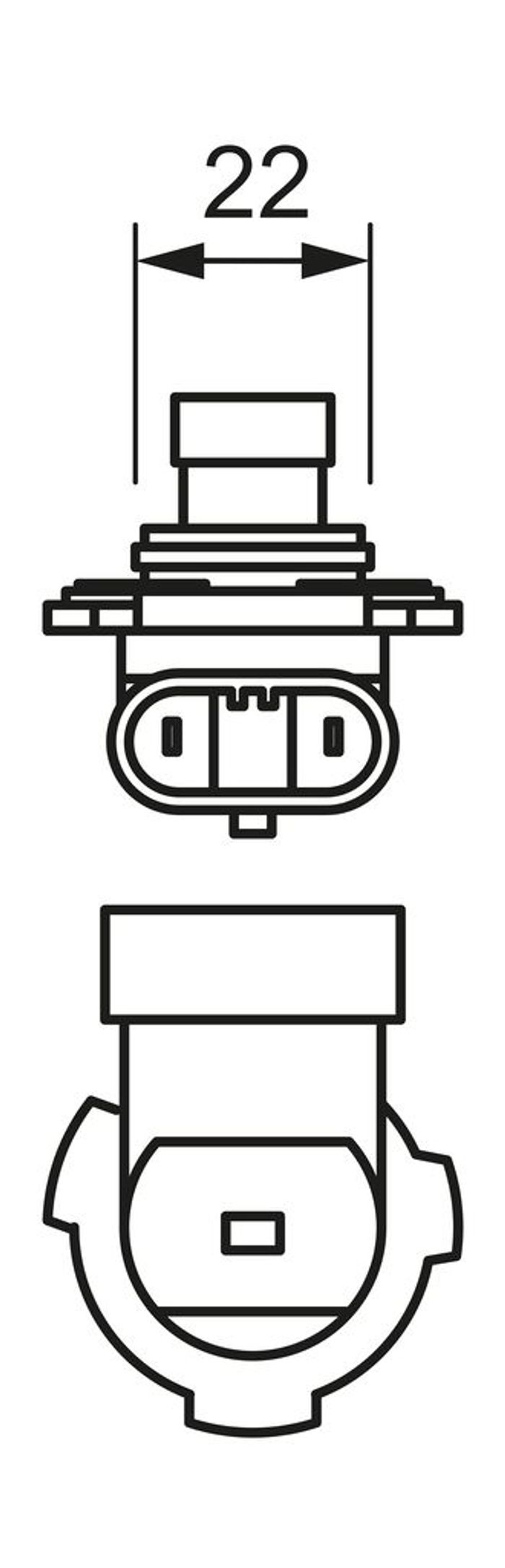 Glühlampe, Fernscheinwerfer