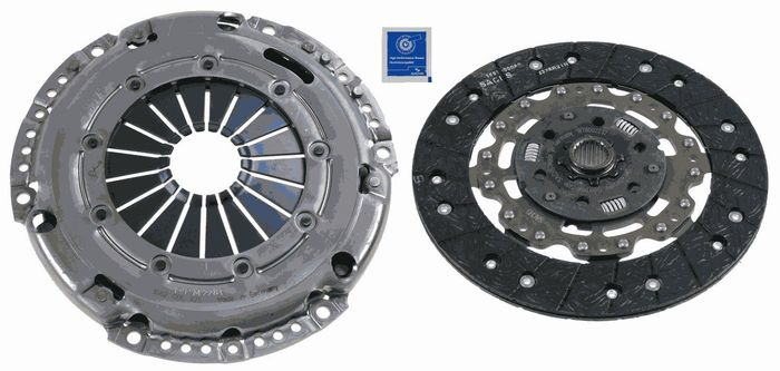 Selbsteinstellender Kupplungssatz (kein Entriegelungslager, 228mm) passt zu:...