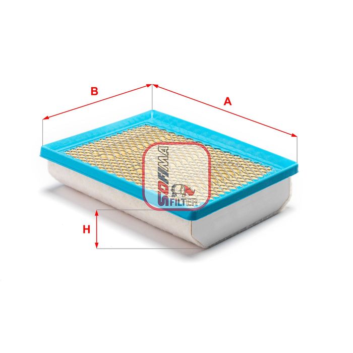 Luftfilter (Filterpatrone) passt zu: FIAT TIPO 1.6D 10.15-10.20