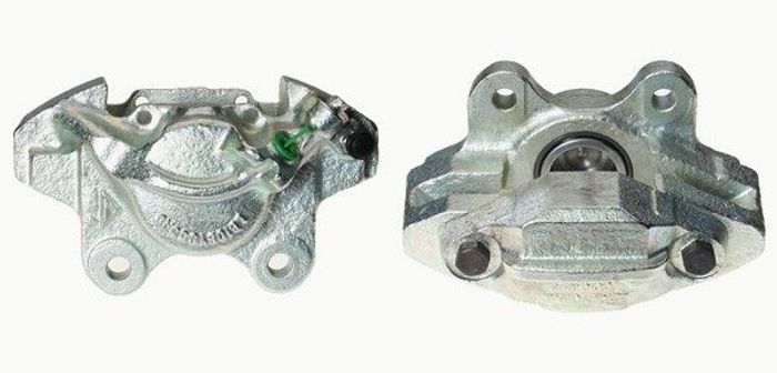 Scheibenbremsenklemme hinten L (runderneuert) passt zu: LAND ROVER DEFENDER 2...