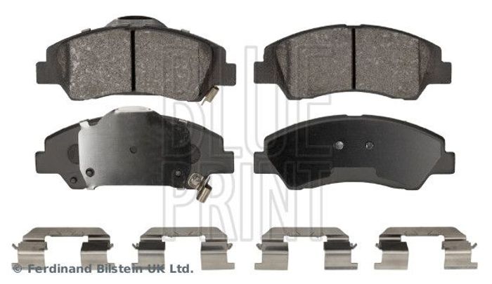Bremsbelagsatz vorne (mit Dämpfungspad), passt zu: HYUNDAI I10 II, I10 III; K...