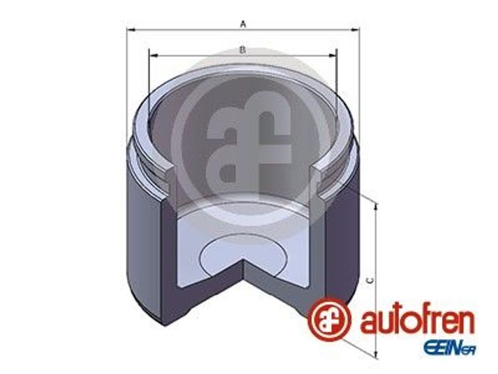 Kolebn des Bremssattels hinten (43mm; 45mm) passt zu: TOYOTA ALPHARD I, AVENS...