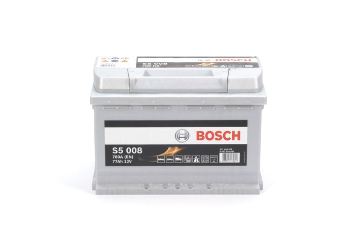 Batterie BOSCH 12V 77Ah/780A (EN) S5 (P+ standardpol) 278x175x190 B00 - ohne...