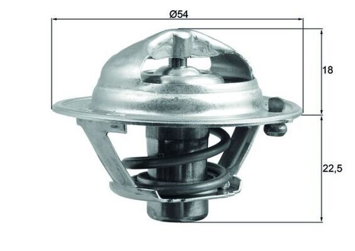 Thermostat, Kühlmittel