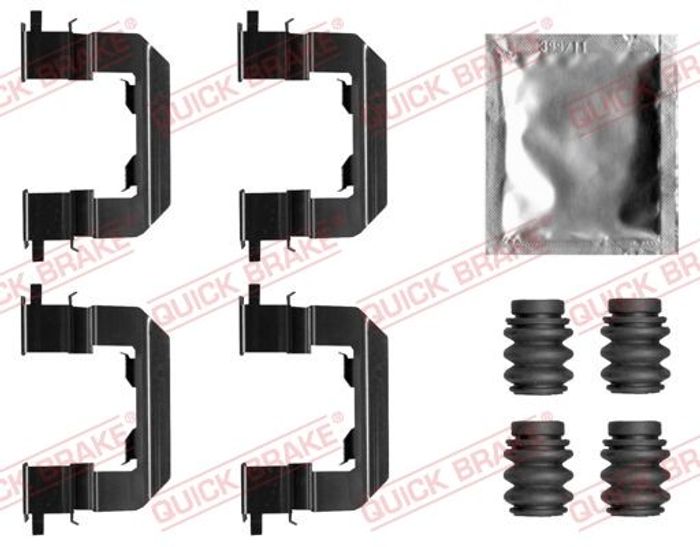Montagesatz des Bremsklotzes vorne passt zu: FIAT 500L; KIA CARENS IV 0.9-2.0...