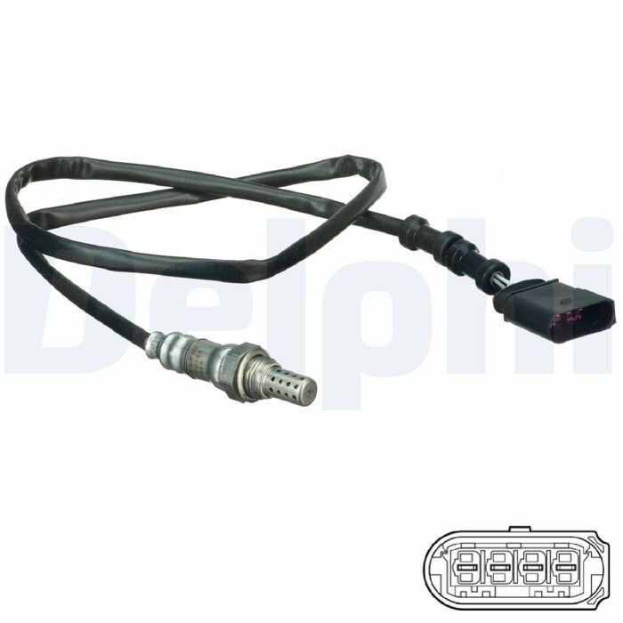 Lambdasonde (anzahl der Leitungen 4, 954mm) passt zu: AUDI A3, A4 B5, A4 B6,...