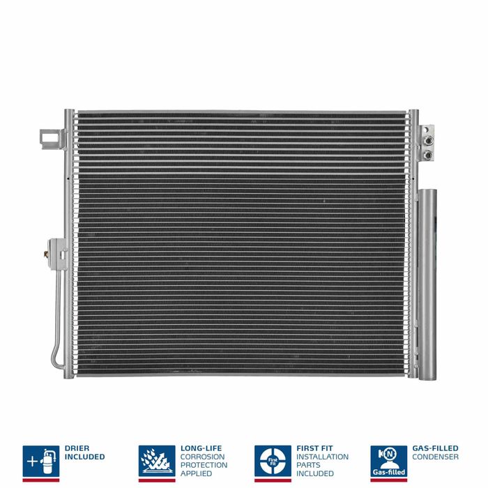 Klimaanlage Kondensator (mit Trockner, (EN) additional fitting elements) pass...
