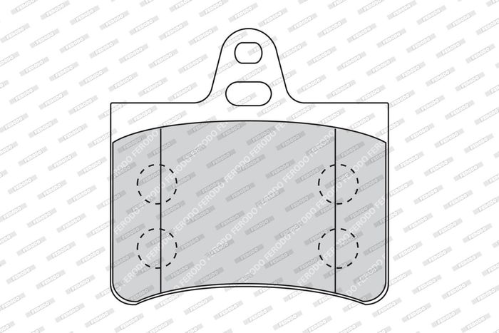 Bremsbelagsatz hinten , passt zu: CITROEN C5 I, C5 II 1.6D-3.0 03.01-09.08