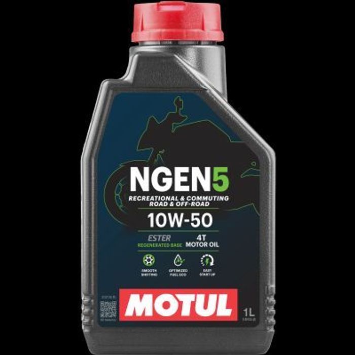 4T-Motoröl MOTUL NGEN 5 10W50 1l, API SP JASO MA-2 Halbsynthetische