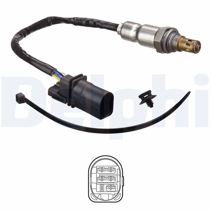 Lambdasonde (anzahl der Leitungen 5, 190mm) passt zu: CHEVROLET TRAX; OPEL AS...