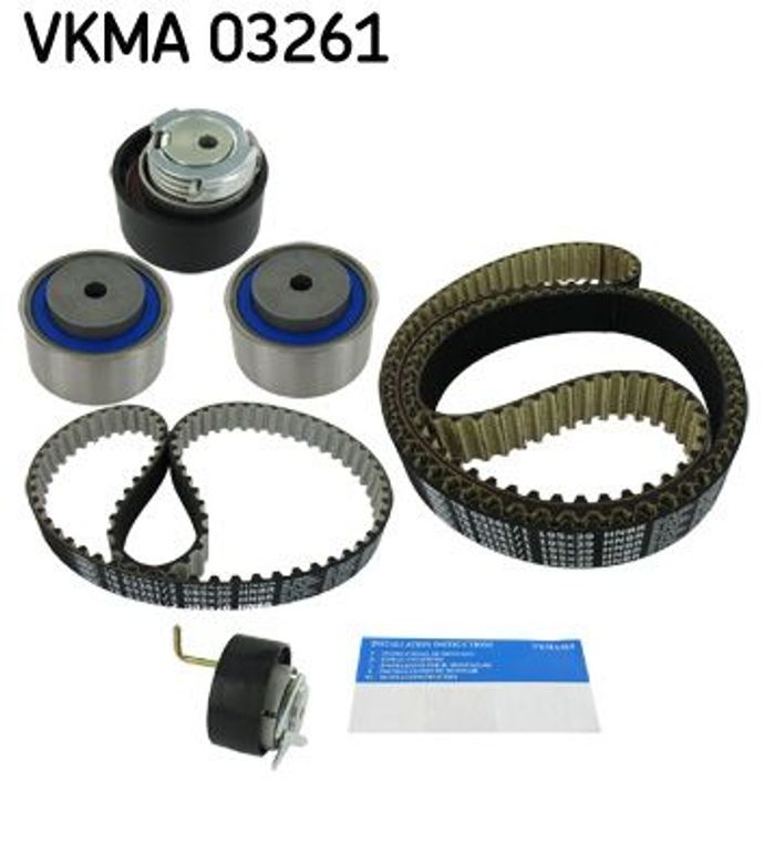 Ventilsteuerung Satz (Riemen + Rolle) passt zu: CITROEN C5 III, C6; JAGUAR S-...