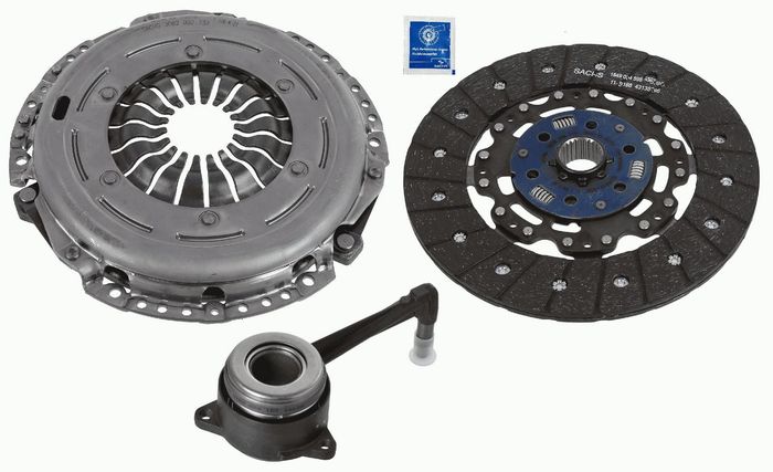 Selbsteinstellender Kupplungssatz mit hydr Lager (240mm) passt zu: VW CALIFOR...
