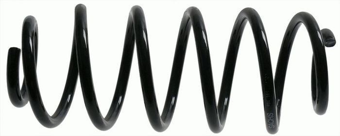 Federungsfeder hinten L/R passt zu: TOYOTA YARIS 1.0-1.8 08.05-12.12