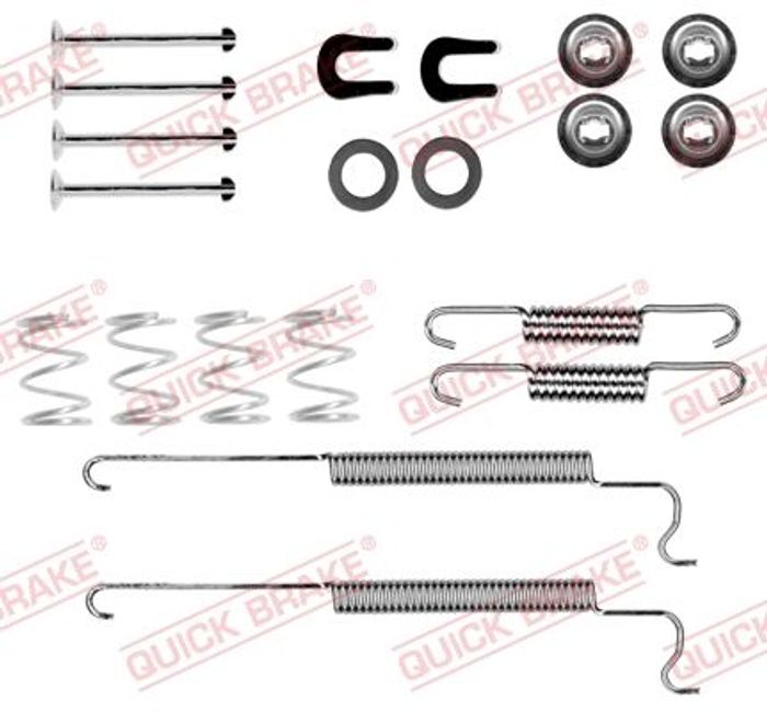 Montagesatz der Bremsbacken passt zu: CHEVROLET CRUZE 1.4-2.0D 05.09