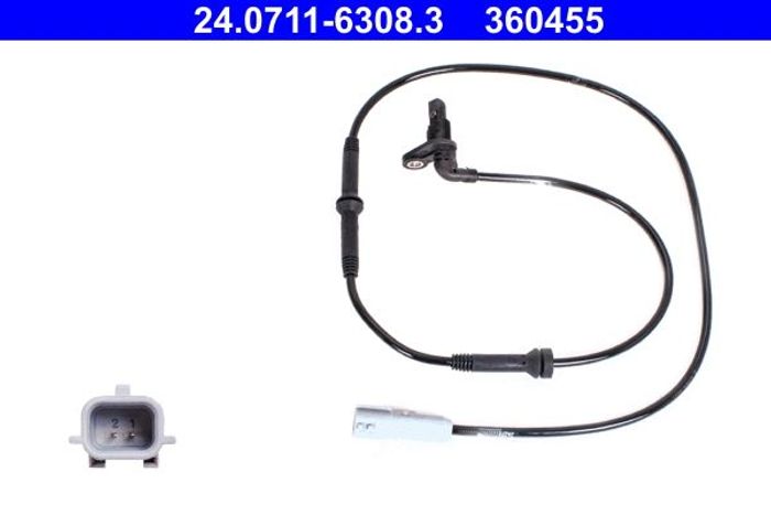 ABS-Sensor hinten L passt zu: DACIA DOKKER, LODGY; RENAULT EXPRESS, LODGY 1.2...
