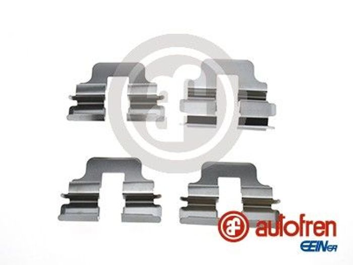 Montagesatz des Bremsklotzes hinten passt zu: MERCEDES A (W168), A (W169), B...