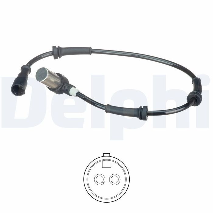 ABS-Sensor vorne L/R passt zu: RENAULT TWINGO I 1.2 03.93-06.12