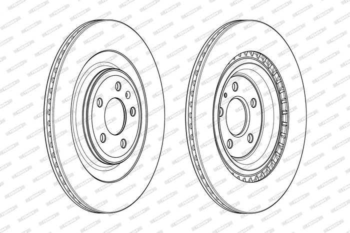 Kpl. Scheibenbremsen hinten L/R passt zu: AUDI A6 C7, A7, A8 D4 1.8-6.3 11.09...