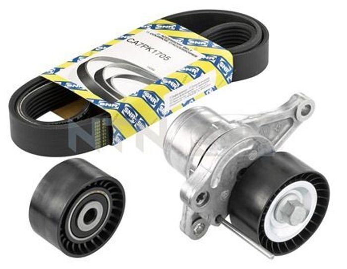 Satz der Rippenriemen (mit Rollen) passt zu: NISSAN QASHQAI +2, QASHQAI I, X-...