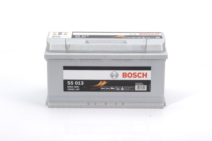Batterie BOSCH 12V 100Ah/830A (EN) 5000 Series Super Heavy Duty; (EN) S5 (P+...