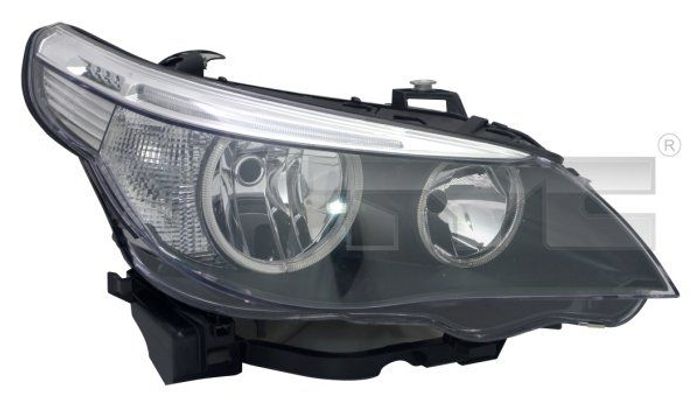 Scheinwerfer L (H7/H7, elektrisch, mit motor) passt zu: BMW 5 E60, E61 07.03-...