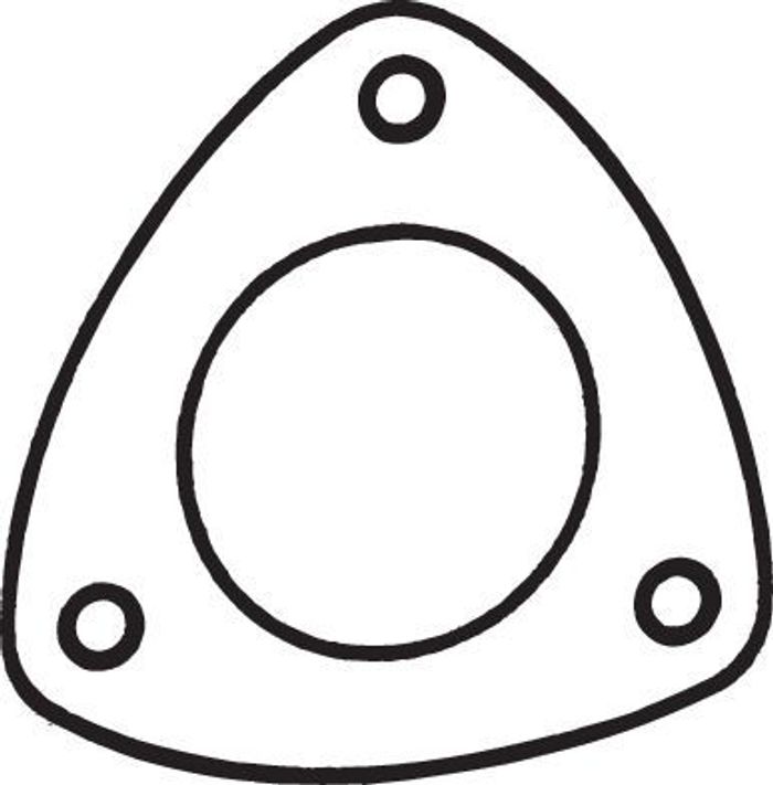 Dichtung des Auspuffsystems passt zu: OPEL ANTARA A, ASTRA J, ASTRA J GTC, CA...