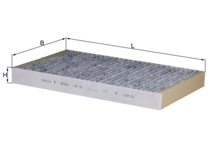 Innenraumluftfilter mit aktivkohle passt zu: AUDI A4 B6, A4 B7, A4 B8, A6 C5,...